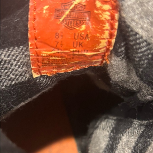 Harley Davidson Men’s Carter boots size 8 1/2 - Picture 5 of 8